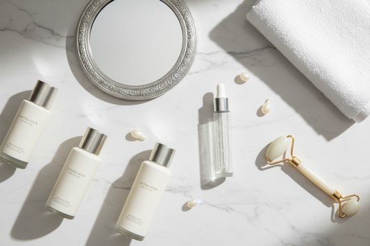 Luxury aesthetic consultation discussing Botox, skin quality, and long-term facial aging strategy