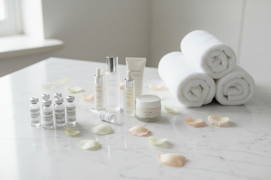 Aesthetic consultation evaluating Botox filler and skin treatment options