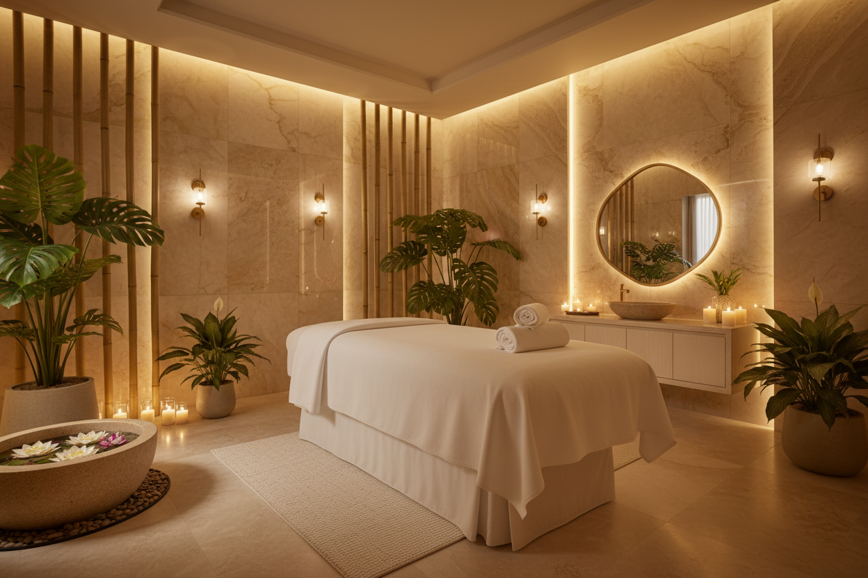 luxury spa images